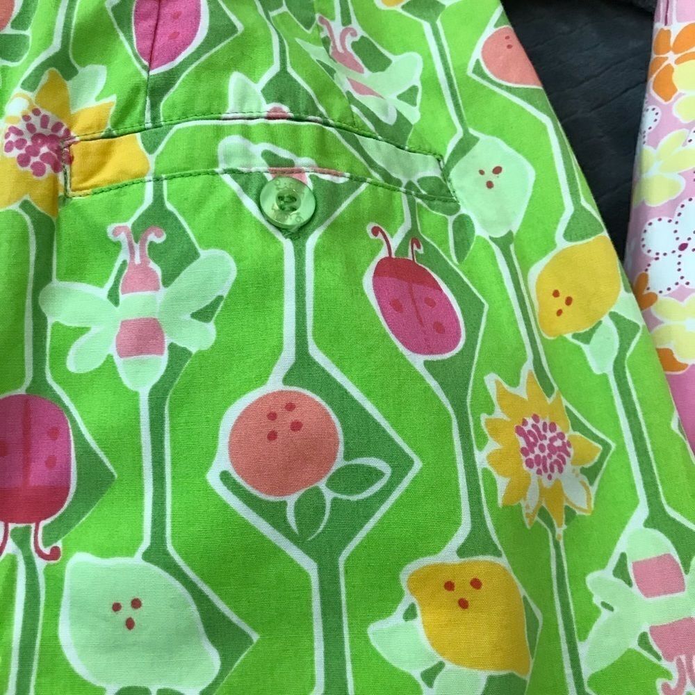 Lilly Pulitzer Ladybugs Florals A Line Skirt 12 - Picture 3 of 8